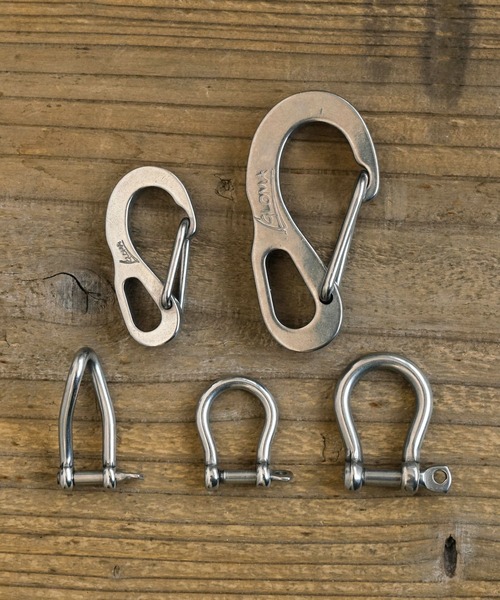 GLOMA NAUTICA グローマノーティカ カラビナ キーリング 1502