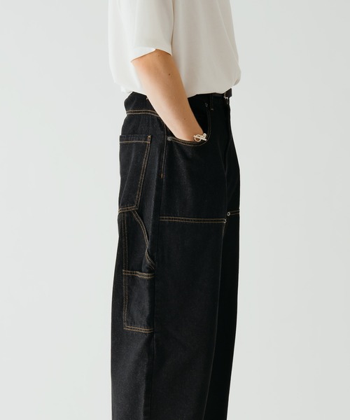 WETTEMPT（ウィテンプト）の「DOUBLE KNEE DENIM PANTS /ダブルニー