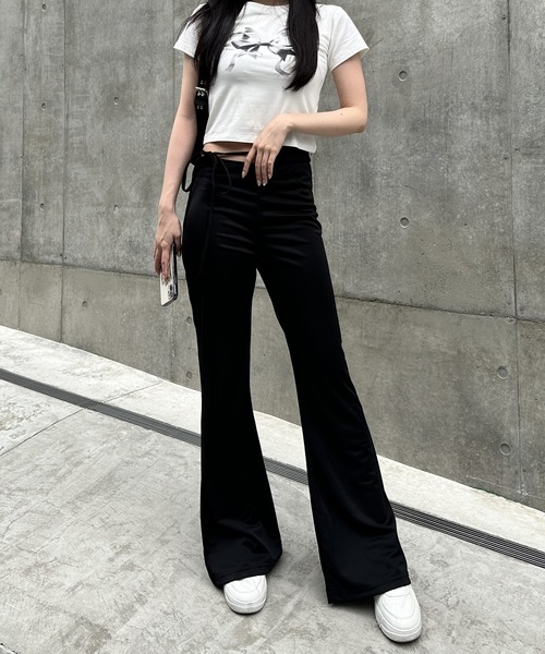 Paloma-wool ブラック フレアパンツ S Paloma Wool - Andrale in Grey – Stoy