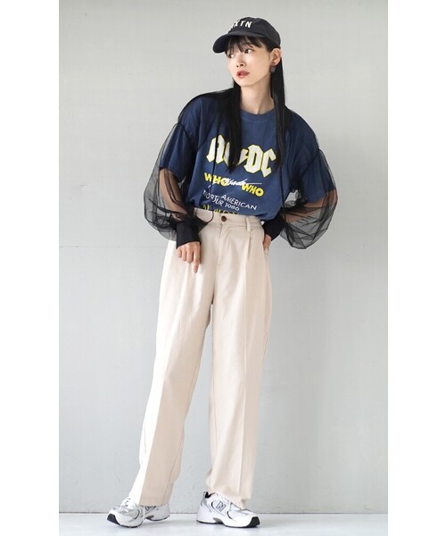 e-zakkamania stores（イーザッカマニアストアーズ）の「シアー パフスリーブボレロ（シャツ/ブラウス・レディース・ベージュ/ブラック/ダークグリーン/グレー/テラコッタ・M）」の11枚目の写真