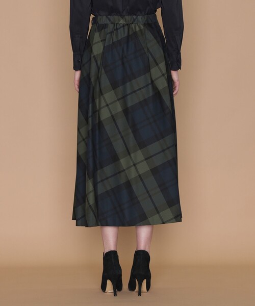 MACKINTOSH LONDON（マッキントッシュ ロンドン）の「ブラックウォッチスカート（スカート・レディース・ネイビー・38/36）」の5枚目の写真