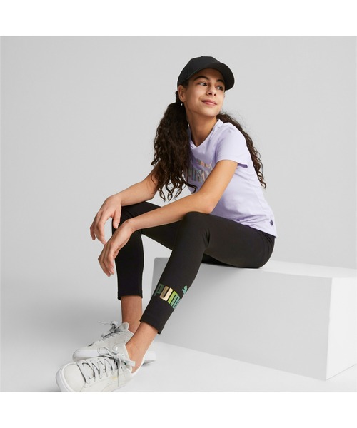PUMA(プーマ)の「PUMA プーマ キッズ メタルキャットキャップ(キャップ・キッズ・ピンク/ブラック/ダークグリーン・S/M)」の6枚目の写真