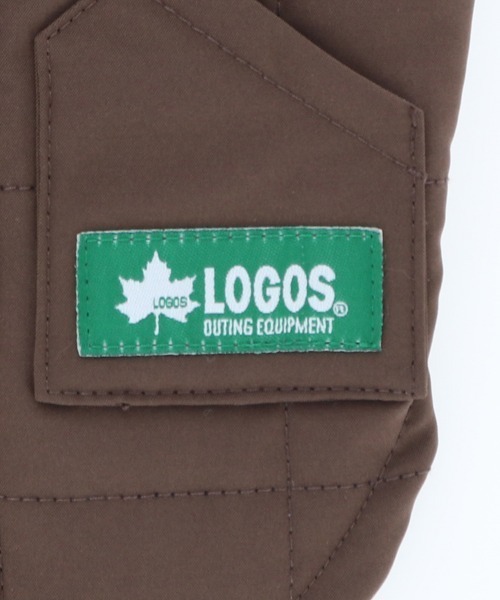 LOGOS（ロゴス）の「LOGOS/中綿スクエアベスト（ペットウェア・メンズ・ブラック/ブラウン・3L/S/2L/XS/L/M）」の9枚目の写真