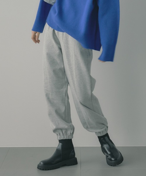 saloon（サルーン）の「SALOON(サルーン)/スウェットパンツ（スウェットパンツ・レディース・グレー/グリーン/アイボリー・FREE）」の2枚目の写真