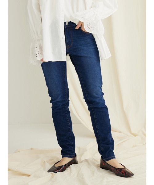 CRAFT STANDARD BOUTIQUE(クラフトスタンダードブティック)の「スキニーデニムパンツ(デニムパンツ・レディース・ブラック/ワンウォッシュ/グレー/インディゴブルー・M/L/S)」の5枚目の写真