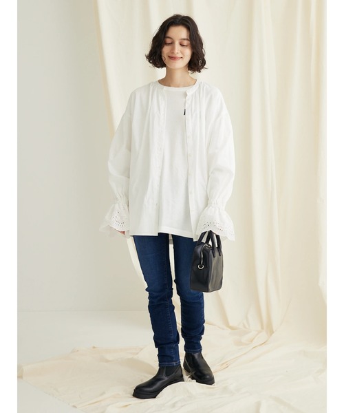 CRAFT STANDARD BOUTIQUE(クラフトスタンダードブティック)の「スキニーデニムパンツ(デニムパンツ・レディース・ブラック/ワンウォッシュ/グレー/インディゴブルー・M/L/S)」の10枚目の写真
