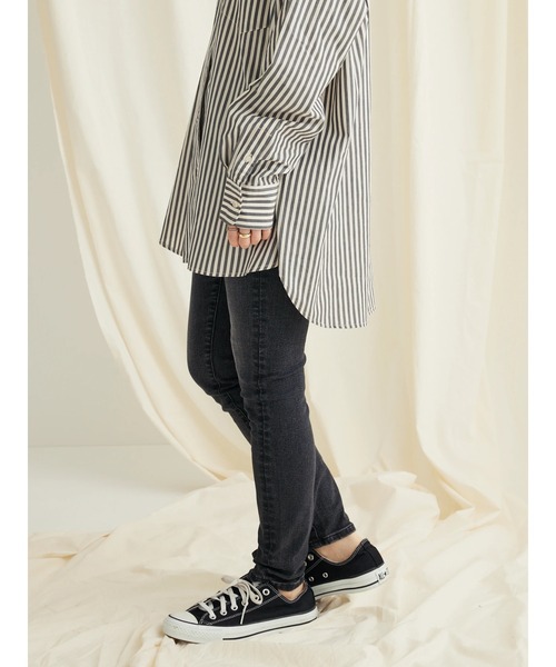 CRAFT STANDARD BOUTIQUE(クラフトスタンダードブティック)の「スキニーデニムパンツ(デニムパンツ・レディース・ブラック/ワンウォッシュ/グレー/インディゴブルー・M/L/S)」の14枚目の写真