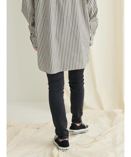 CRAFT STANDARD BOUTIQUE(クラフトスタンダードブティック)の「スキニーデニムパンツ(デニムパンツ・レディース・ブラック/ワンウォッシュ/グレー/インディゴブルー・M/L/S)」の15枚目の写真