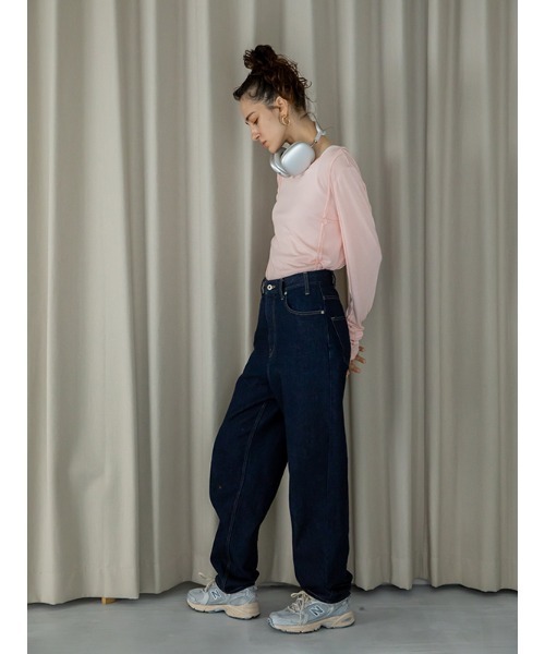 【大人気】MARNI フラワーディテール デニムパンツ MARNI(マルニ)-DAISY PATCH DENIM PANTS-Amanojak.
