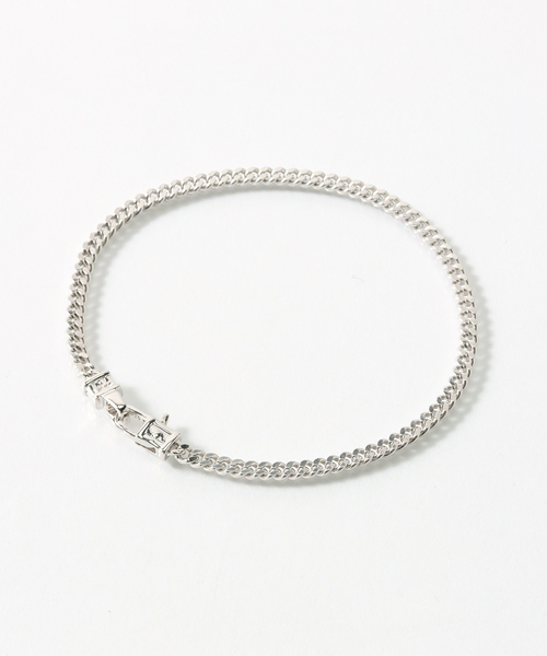 TOM WOOD（トムウッド）の「【TOMWOOD / トムウッド】CURB BRACELET M 7.0INCH（ブレスレット・メンズ・シルバー・70）」の2枚目の写真