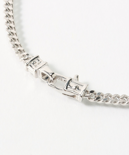 TOM WOOD（トムウッド）の「【TOMWOOD / トムウッド】CURB BRACELET M 7.0INCH（ブレスレット・メンズ・シルバー・70）」の3枚目の写真