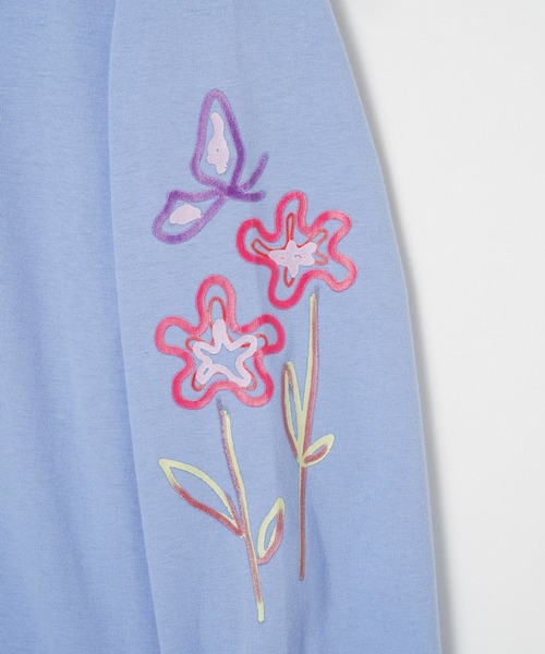 MILKFED.（ミルクフェド）の「SCRIBBLE L/S TEE（Tシャツ/カットソー・レディース・ブラック/ホワイト/ライトブルー・L/M）」の14枚目の写真