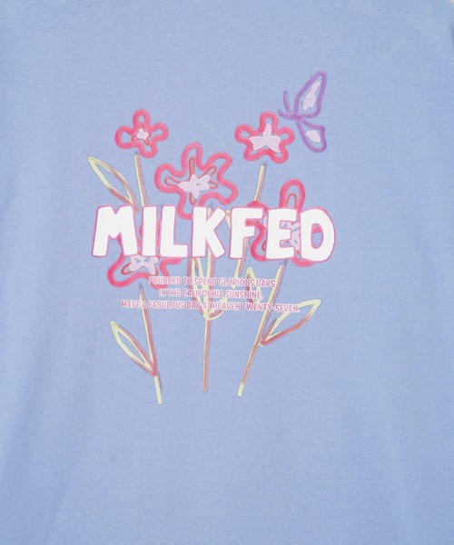 MILKFED.（ミルクフェド）の「SCRIBBLE L/S TEE（Tシャツ/カットソー・レディース・ブラック/ホワイト/ライトブルー・L/M）」の19枚目の写真