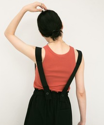 KBF | カップインアメスリRIBタンクトップ(タンクトップ)