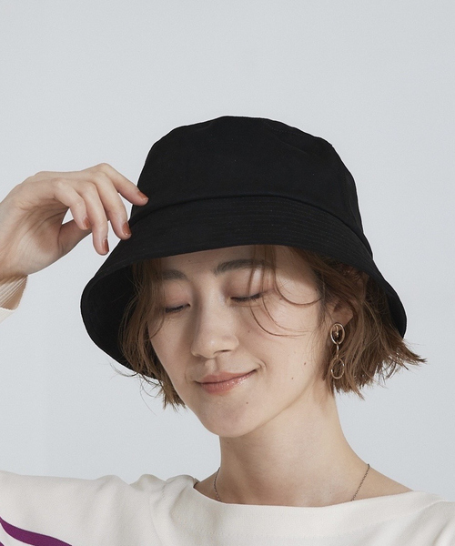 abahouse mavie（アバハウスマヴィ）の「フェイクスエードバケットハット（ハット・レディース・ブラック/ベージュ/アイボリー/ブラック系その他・フリー）」の3枚目の写真