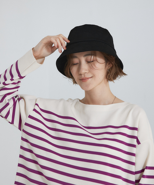 abahouse mavie（アバハウスマヴィ）の「フェイクスエードバケットハット（ハット・レディース・ブラック/ベージュ/アイボリー/ブラック系その他・フリー）」の9枚目の写真