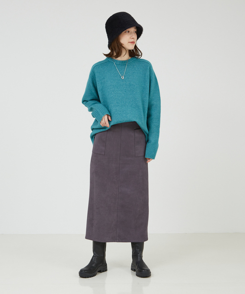 abahouse mavie（アバハウスマヴィ）の「フェイクスエードバケットハット（ハット・レディース・ブラック/ベージュ/アイボリー/ブラック系その他・フリー）」の15枚目の写真