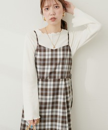 natural couture | サイドドロストキャミワンピース(ワンピース)