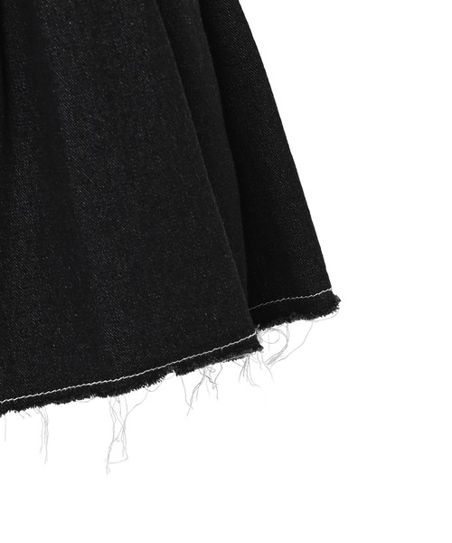 Narcissus(ナルシス)の「【WEBSTORE 限定商品】フレアデニムミニパンツ(デニムパンツ・レディース・ブラック/その他・FREE)」の11枚目の写真