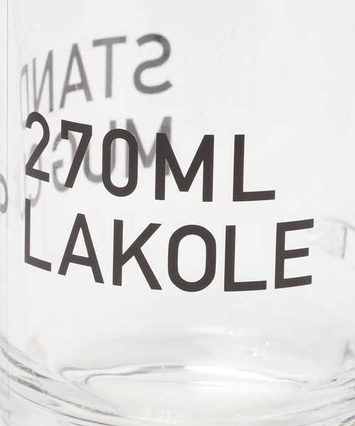 LAKOLE(ラコレ)の「スタンドつきコップ / 975129(バス/トイレグッズ・レディース・アイボリー/チャコール・FREE)」の4枚目の写真