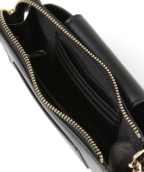 BAYFLOW（ベイフロー）の「フラップスマホショルダー（ショルダーバッグ・レディース・ライトグレー/ブラック/アイボリー・FREE）」の11枚目の写真