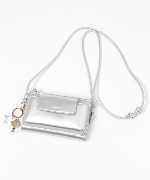 BAYFLOW（ベイフロー）の「フラップスマホショルダー（ショルダーバッグ・レディース・ライトグレー/ブラック/アイボリー・FREE）」の20枚目の写真