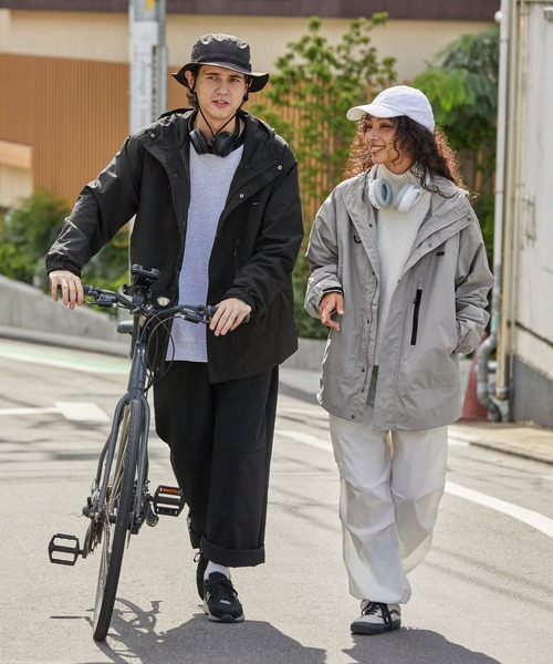 HECT(ヘクト)の「【HECT】Water Repellent Nylon Big Mountain Parka /オーバーサイズ撥水ナイロンマウンテンパーカー(マウンテンパーカー・メンズ・ブラック/グレー/グリーン/ネイビー・M/L/XL)」の12枚目の写真
