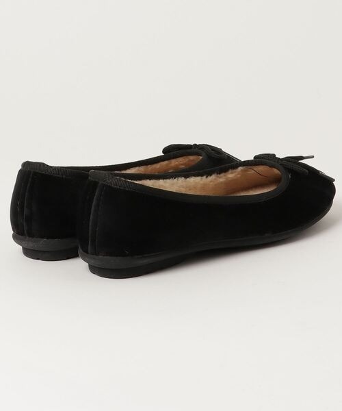 O'Kyti（オキティ）の「[O'Kyti/オキティ] ベルベット バレエシューズ（バレエシューズ・レディース・ブラック・38/37/36）」の4枚目の写真