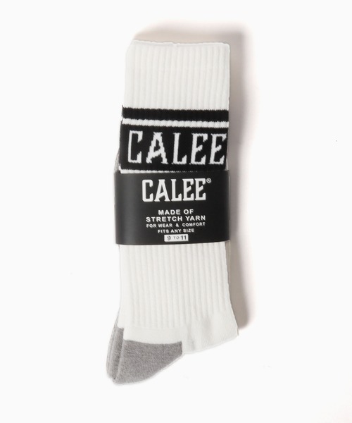 CALEE（キャリー）の「LINE SOCKS（ソックス/靴下）」 - WEAR