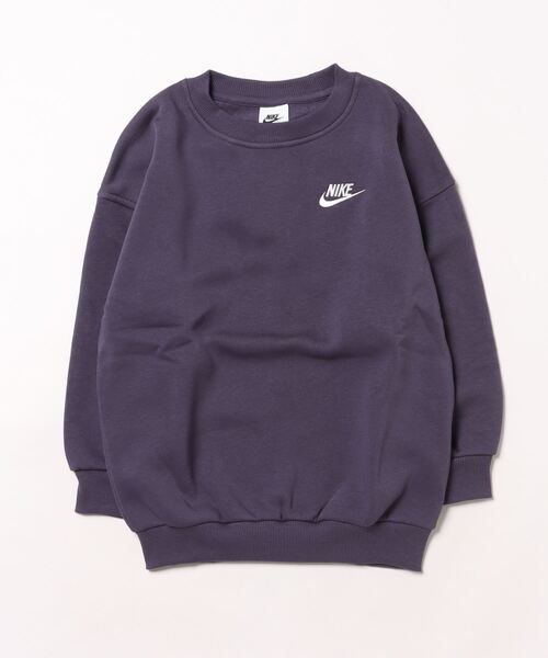 NIKE(ナイキ)の「《NIKEアパレル》YTH GI NSWクラブフリースOVRSZDLB(スウェット・キッズ・ブラック/パープル/グレー/ライトインディゴブルー/オフホワイト・160/130/140/150)」の5枚目の写真