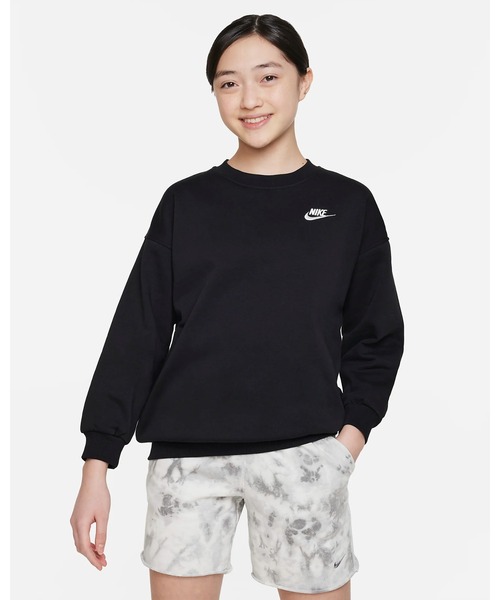 NIKE(ナイキ)の「《NIKEアパレル》YTH GI NSWクラブフリースOVRSZDLB(スウェット・キッズ・ブラック/パープル/グレー/ライトインディゴブルー/オフホワイト・160/130/140/150)」の10枚目の写真