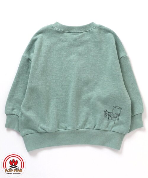 BREEZE(ブリーズ)の「【POPFIRE】モチーフトレーナー(スウェット・キッズ・キナリ/レインボー/レッド/サックスブルー・120/130/100/140/110/90/80)」の22枚目の写真