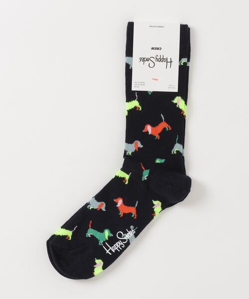 Happy Socks(ハッピーソックス)の「■HAPPY SOCKS■ キャッチーデザインソックス(ソックス/靴下・メンズ・ネイビー/ブラウン・SMALL/MEDIUM)」の3枚目の写真