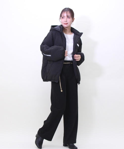 親子お揃い エンボス 中綿 アウター 8822A（ダウンジャケット/コート）｜BABYDOLL（ベビードール）