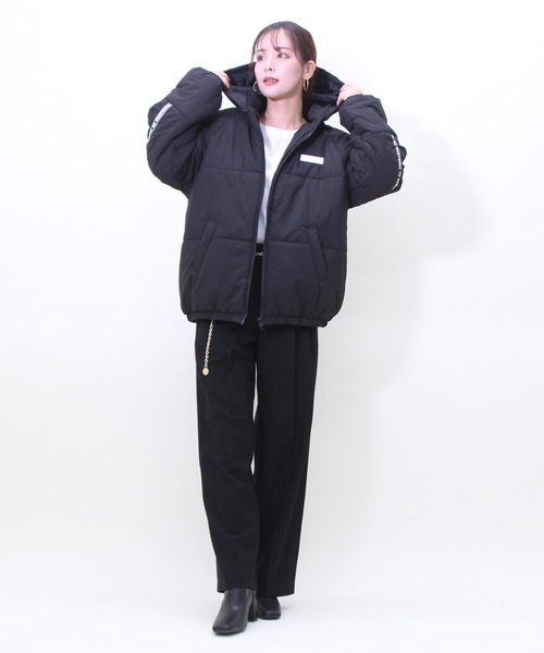 親子お揃い エンボス 中綿 アウター 8822A（ダウンジャケット/コート）｜BABYDOLL（ベビードール）