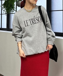 un dix cors | 刺繍ロゴスウェット(スウェット)