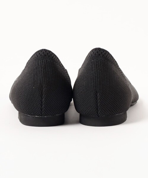 BEAMS HEART（ビームスハート）の「BEAMS HEART / ニット フラットパンプス（パンプス・レディース・ブラック/オフホワイト・SMALL/MEDIUM/LARGE）」の21枚目の写真