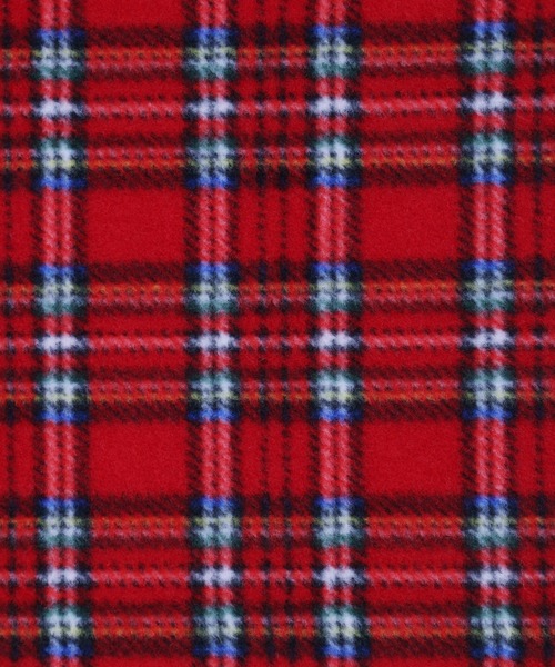 WC（ダブル シー）の「WC/ハーフジップチェックフリース（ブルゾン・レディース・グレー/レッド・FREE）」の8枚目の写真