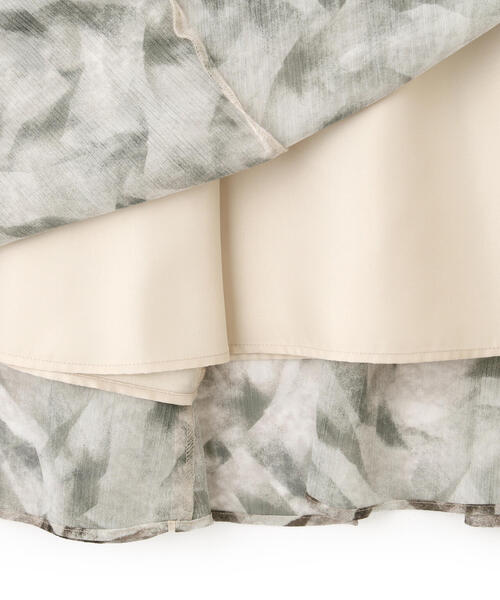 PROPORTION BODY DRESSING（プロポーションボディドレッシング）の「アートペイントスカート / 1214120107（スカート・レディース・ブルー/ブラウン・SMALL/MEDIUM）」の16枚目の写真