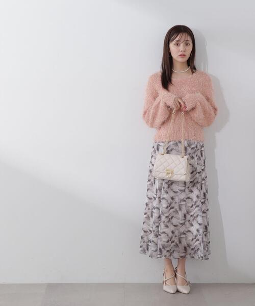 PROPORTION BODY DRESSING（プロポーションボディドレッシング）の「アートペイントスカート / 1214120107（スカート・レディース・ブルー/ブラウン・SMALL/MEDIUM）」の21枚目の写真