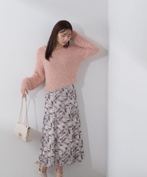 PROPORTION BODY DRESSING（プロポーションボディドレッシング）の「アートペイントスカート / 1214120107（スカート・レディース・ブルー/ブラウン・SMALL/MEDIUM）」の22枚目の写真