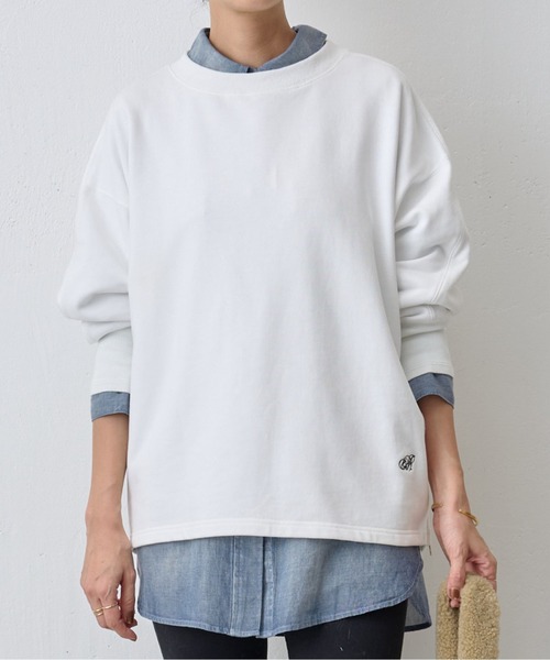 BA刺繍入りドルマントレーナー（Tシャツ/カットソー
