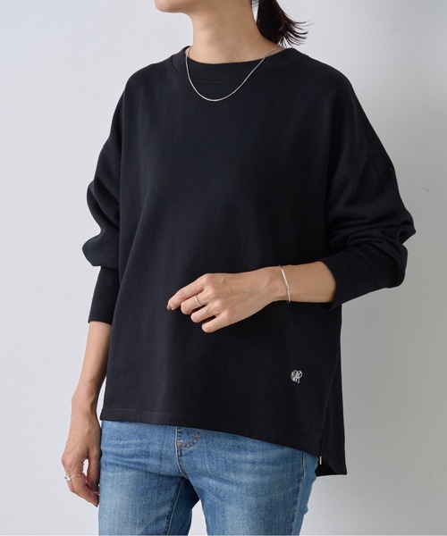 完売商品！BEARDSLEY BA刺繍入りドルマントレーナー ネイビー　美品 BEARDSLEY｜BA刺繍入りドルマントレーナー | Rakuten Fashion