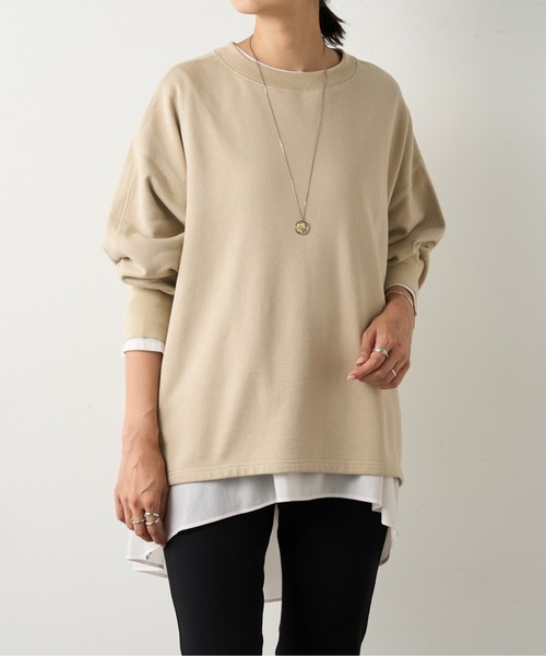 セール】BA刺繍入りドルマントレーナー（Tシャツ/カットソー