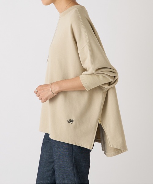 完売品‼️ 【ビアズリー 】✤ BA刺繍入りドルマントレーナー　グレー 完売品‼️ 【ビアズリー 】✤ BA刺繍入りドルマントレーナー グレー