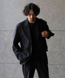 B:MING by BEAMS | CITY DWELLERS / CORDURA(R) リップストップナイロン 2ボタン ジャケット 24SS (セットアップ対応)(テーラードジャケット)