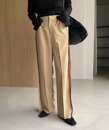 CAPRICIEUX LE'MAGE | サイドフィンパンツ(その他パンツ)