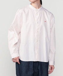 DANTON | DANTON | コットン バンドカラーシャツ WOMEN(シャツ/ブラウス)