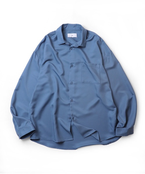 ILL'S(イルズ)の「25SS ビッグシルエット ガールイラスト バックプリントシャツ 長袖【ILL'S】(シャツ/ブラウス・メンズ・ミント/グリーン系その他/ブルー系その他/ホワイト/ホワイト系その他/ブラック/グレー系その他/グレー/ブルー/ブラック系その他・M/L)」の18枚目の写真