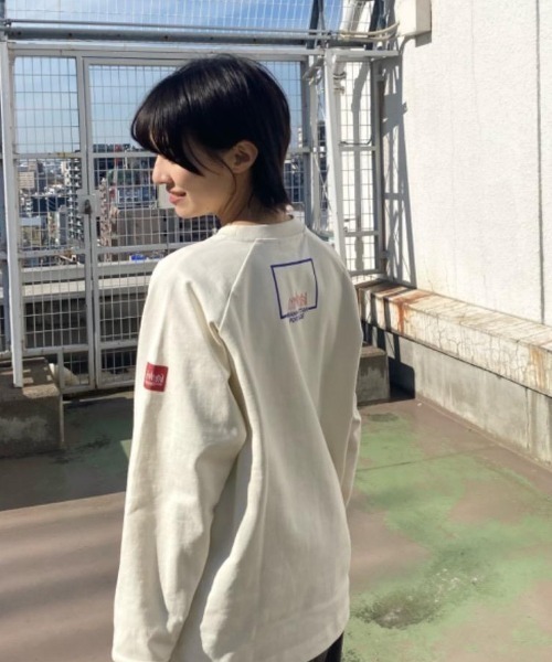 Manhattan Portage（マンハッタンポーテージ）の「Sweat Trainer（スウェット・メンズ・アイボリー/ブラック/マスタード・MEDIUM/LARGE/X-LARGE）」の17枚目の写真